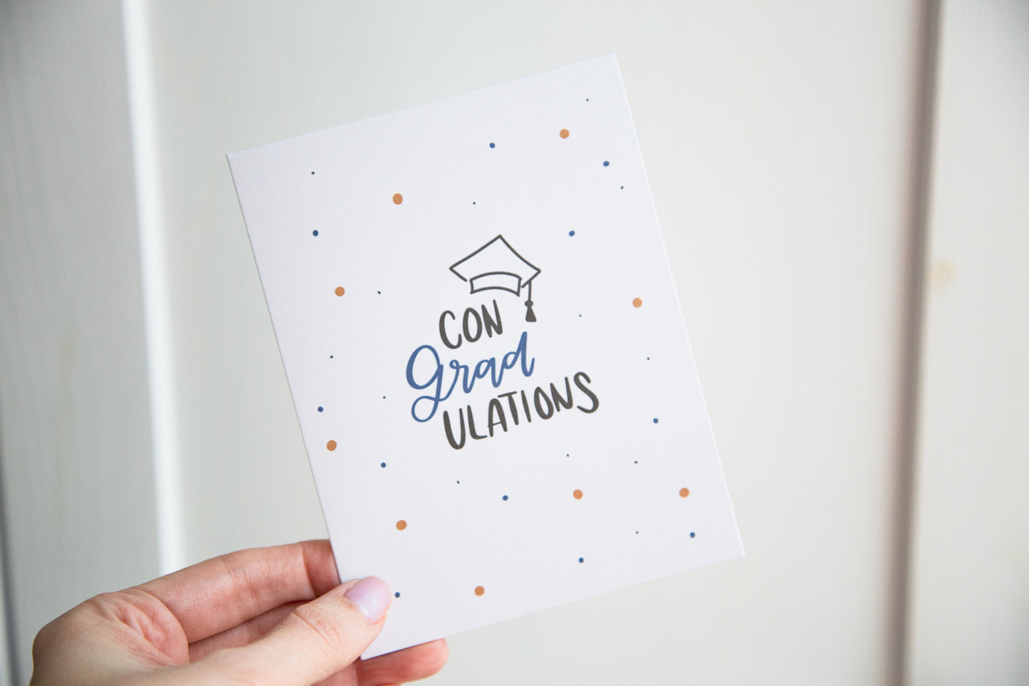 Con-grad-ulations Graduation Card