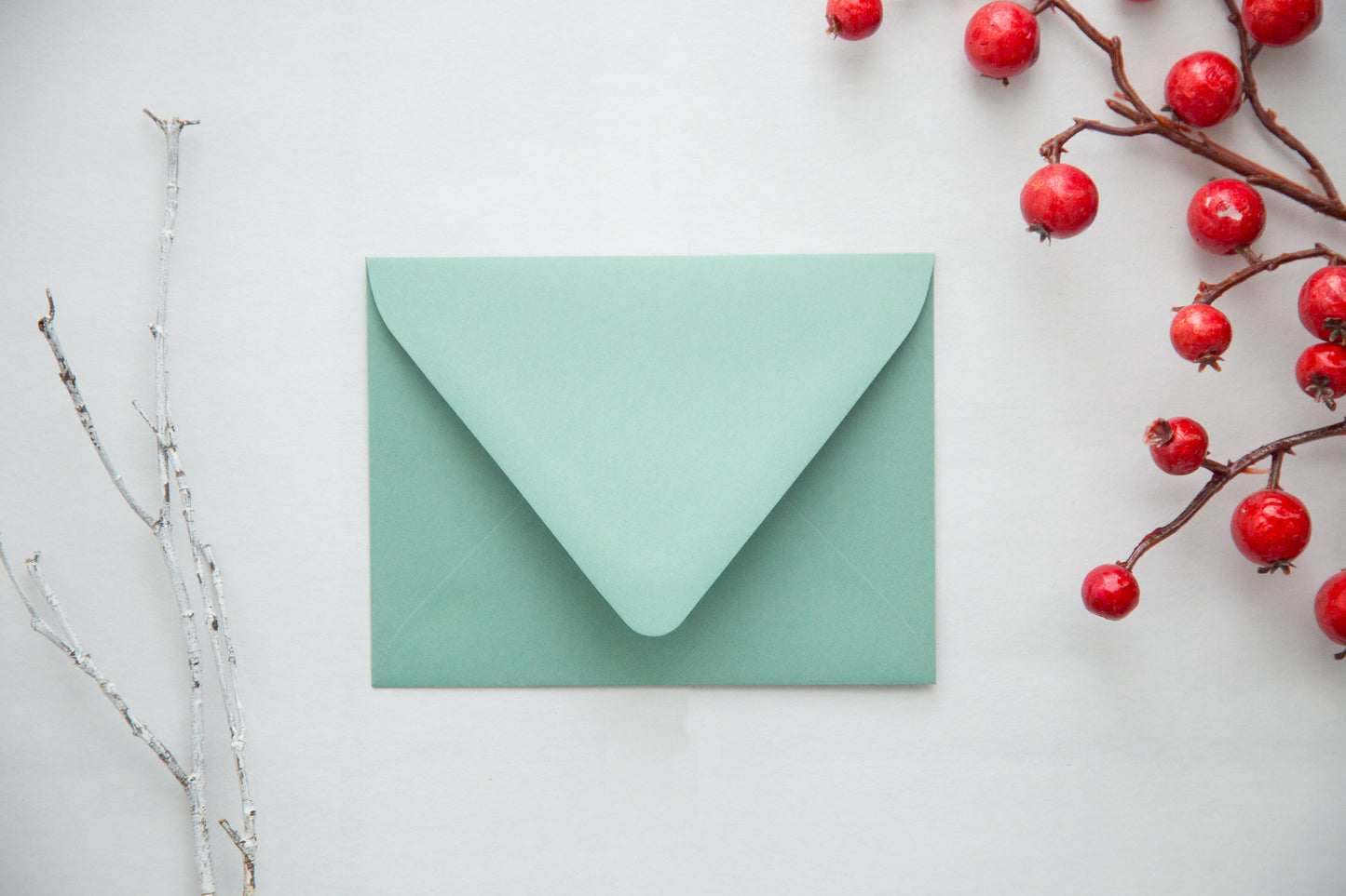 Happy Holidays Floral Card