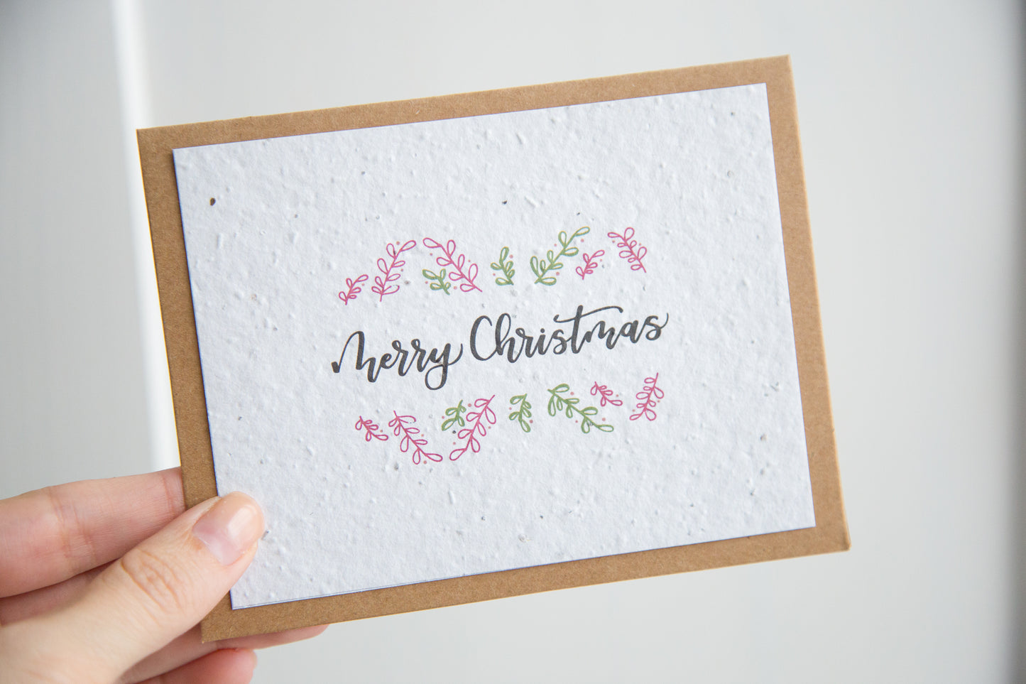 Merry Christmas Plantable Card
