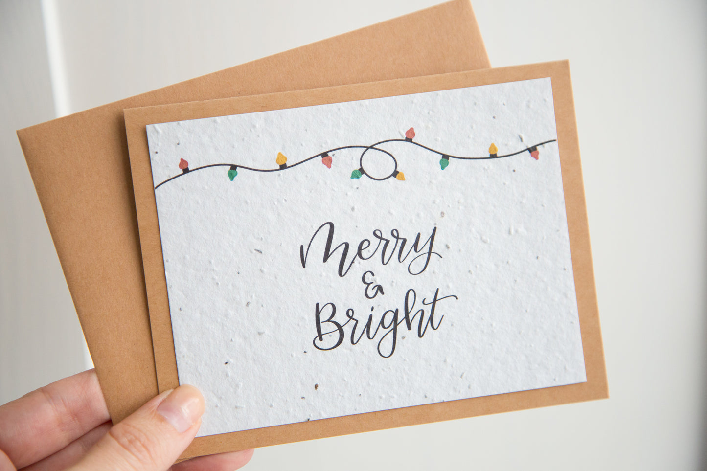 Merry & Bright Plantable Card
