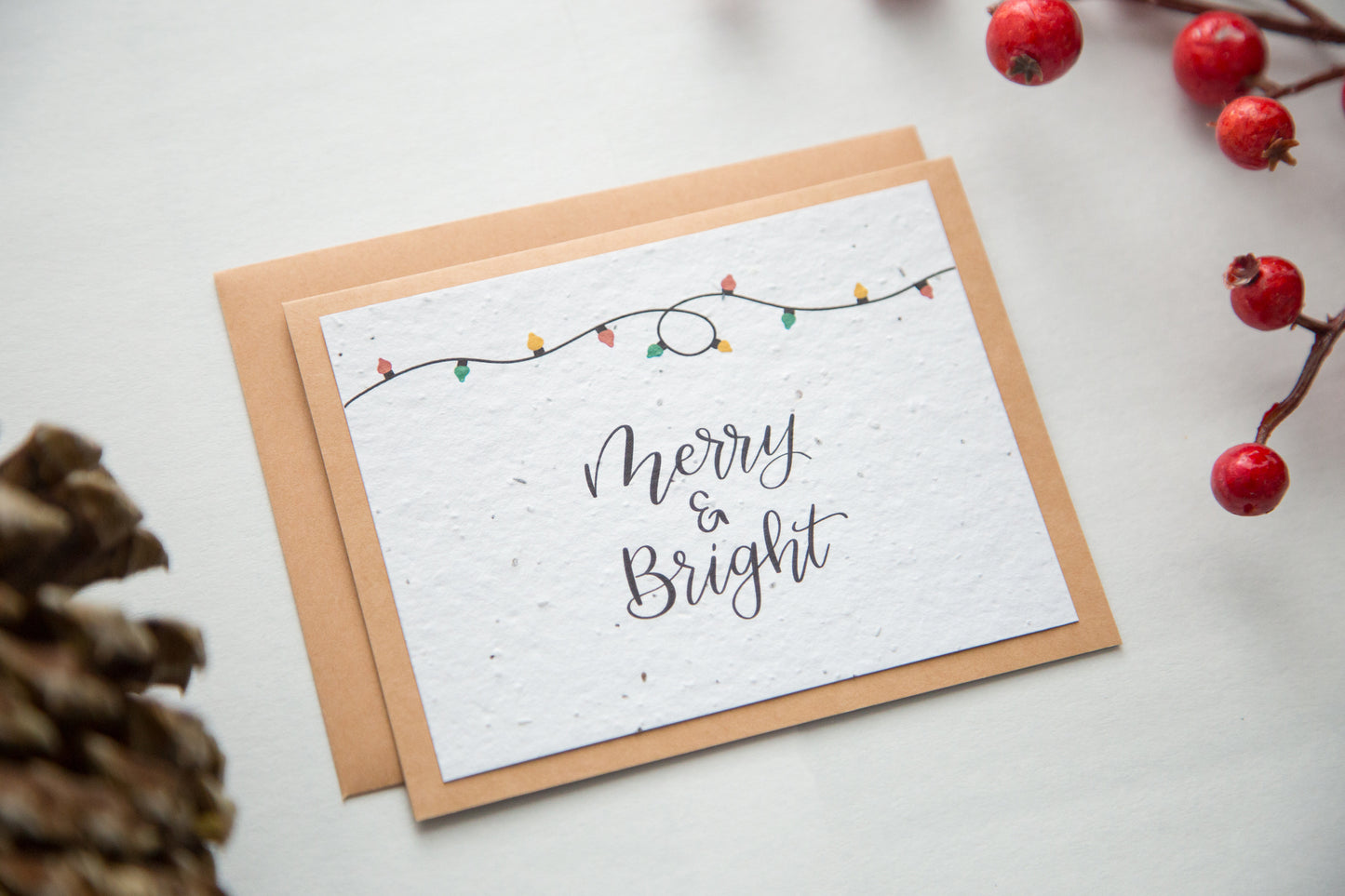 Merry & Bright Plantable Card