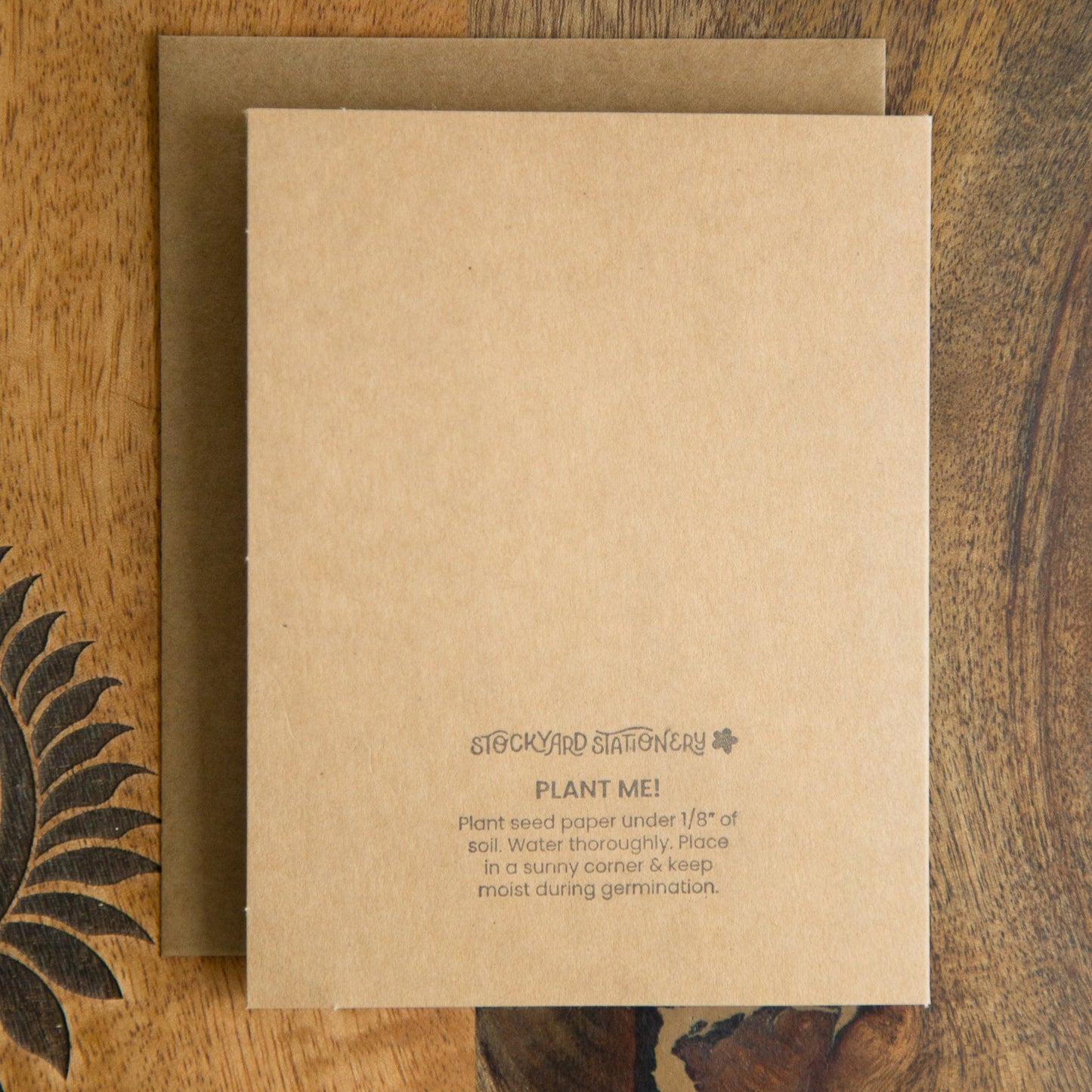 Bookish Birthday Plantable Card