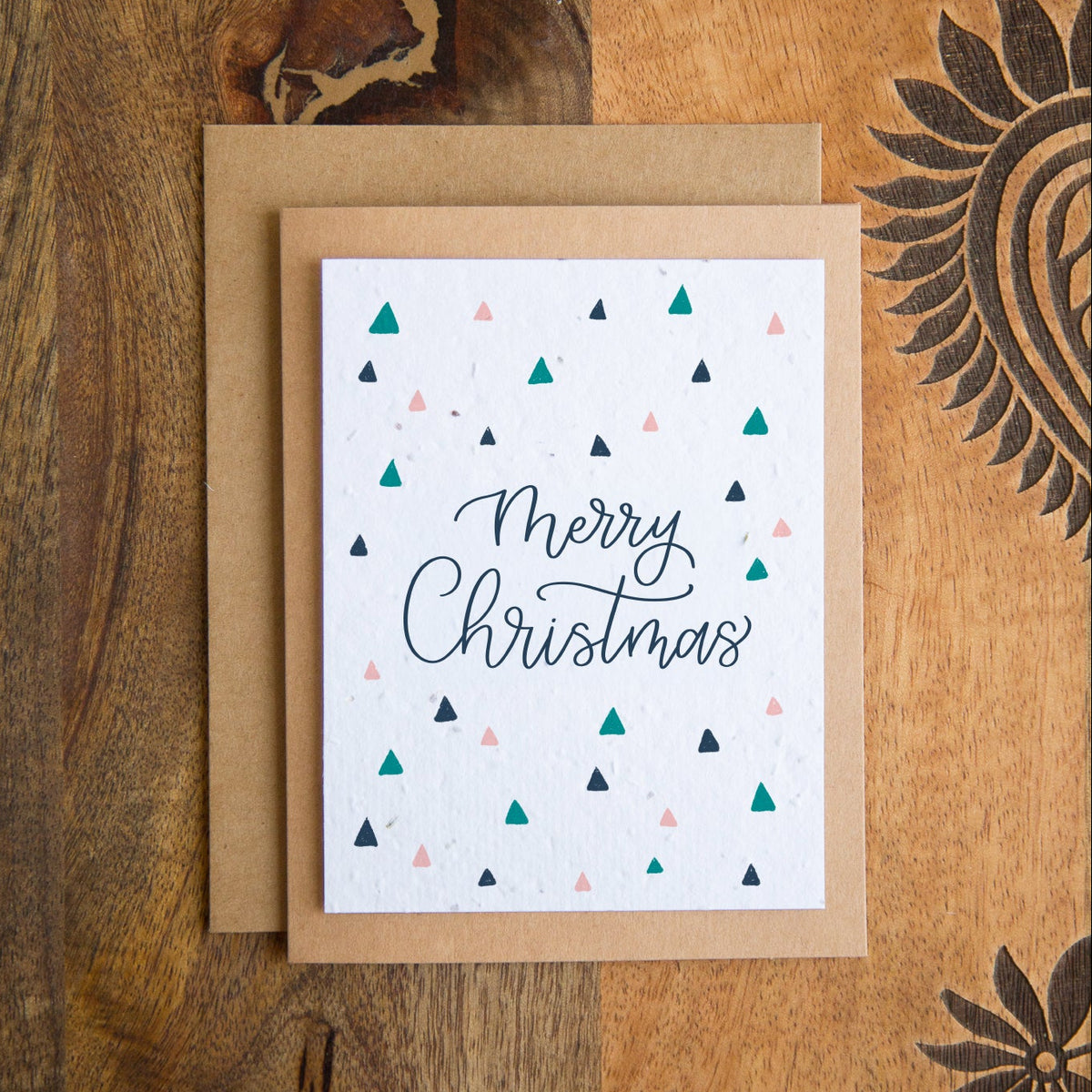 Merry Christmas Trees Plantable Card