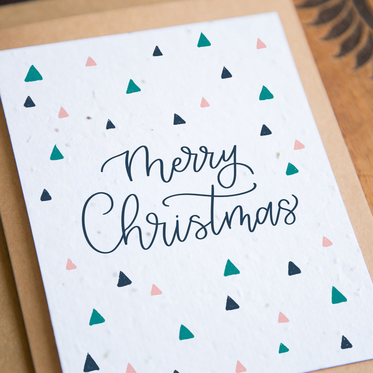 Merry Christmas Trees Plantable Card