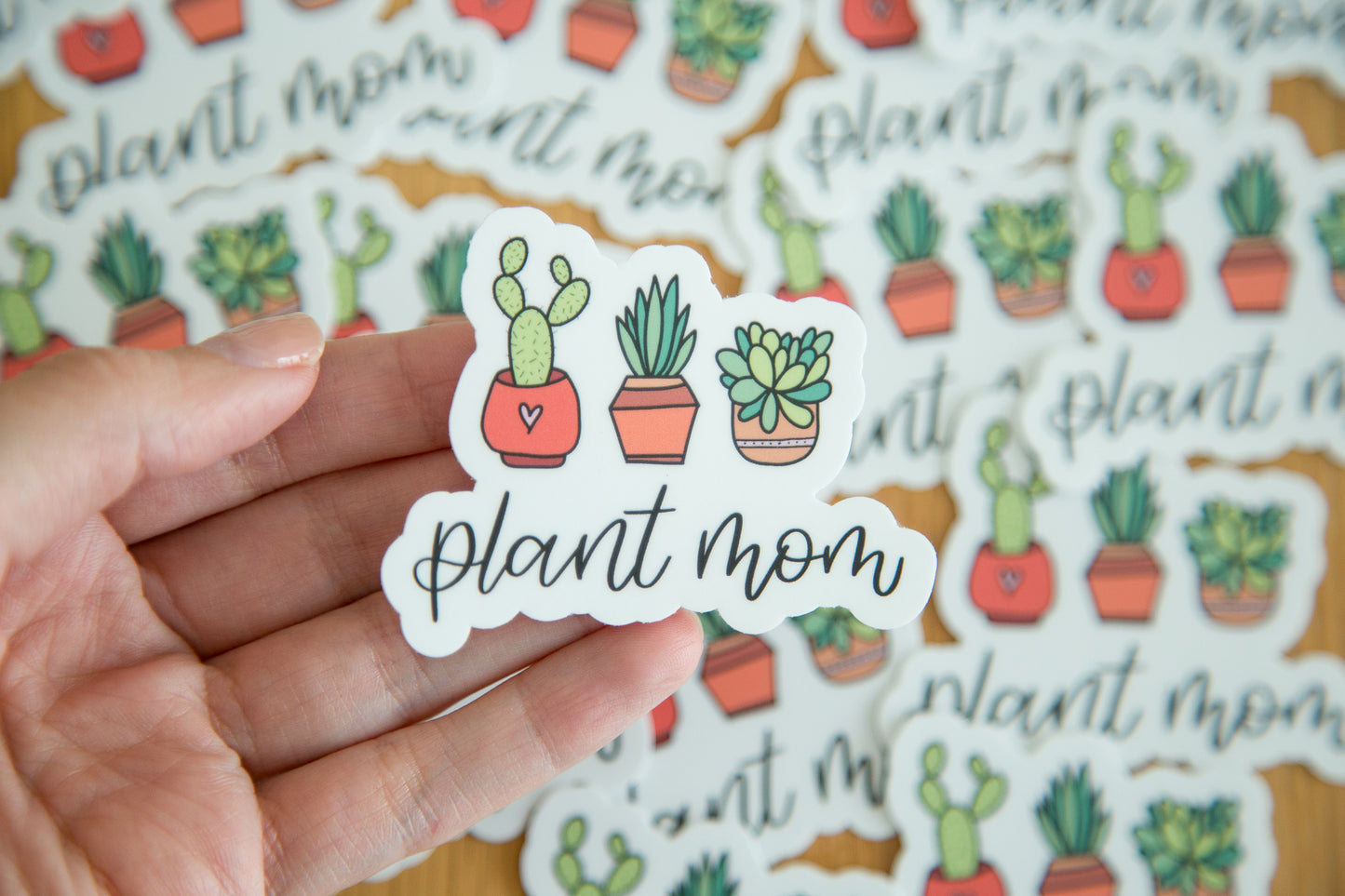 Plant Mom Sticker