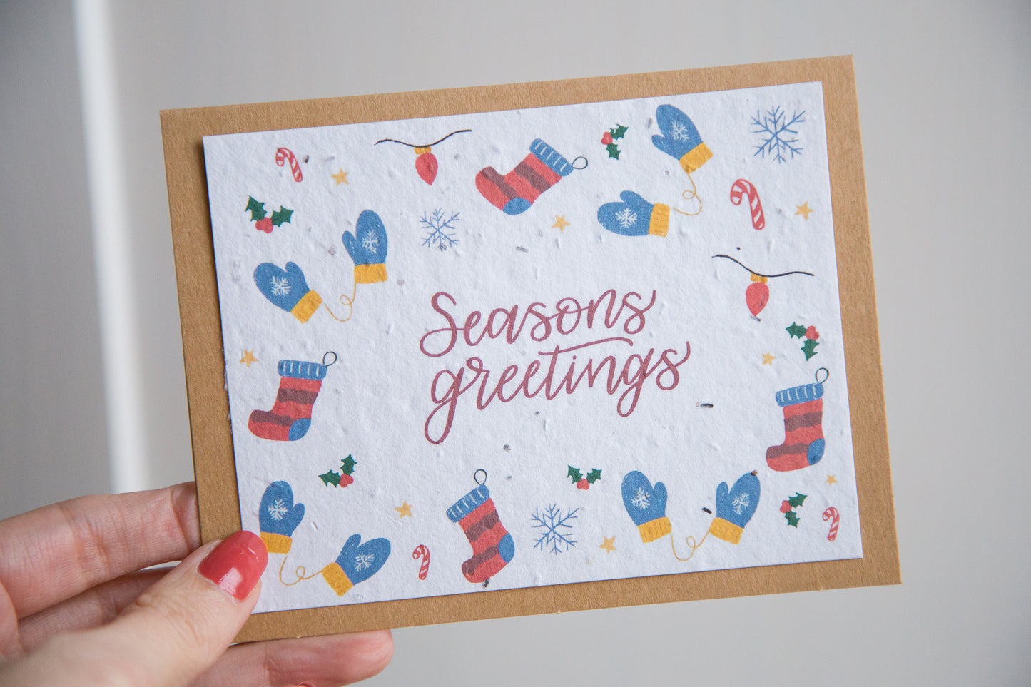 Seasons Greetings Plantable Card
