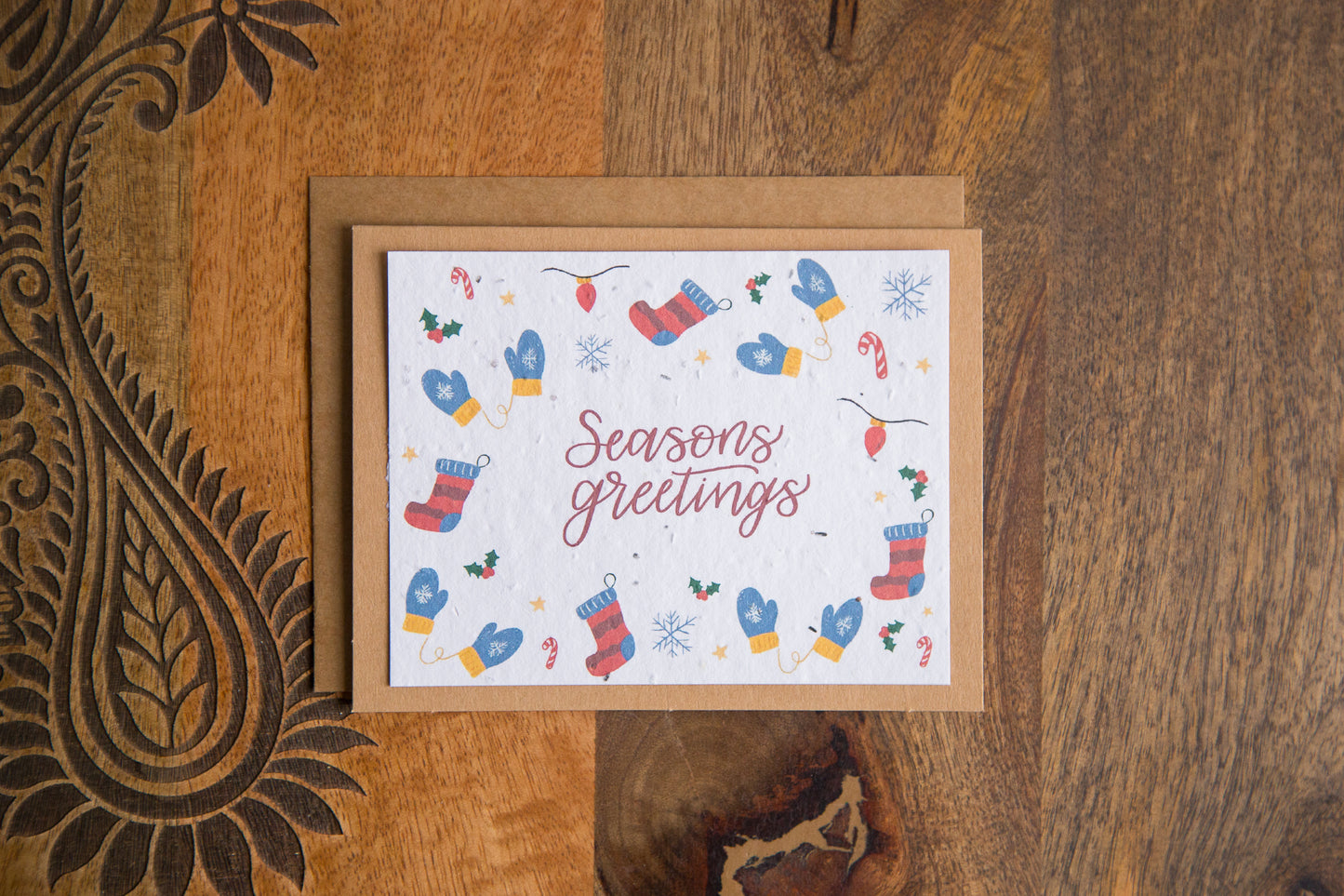 Seasons Greetings Plantable Card