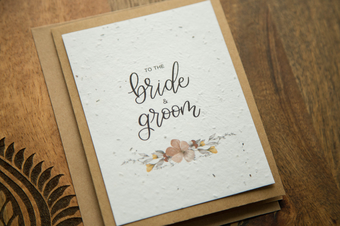 Wedding Congratulations Plantable Card